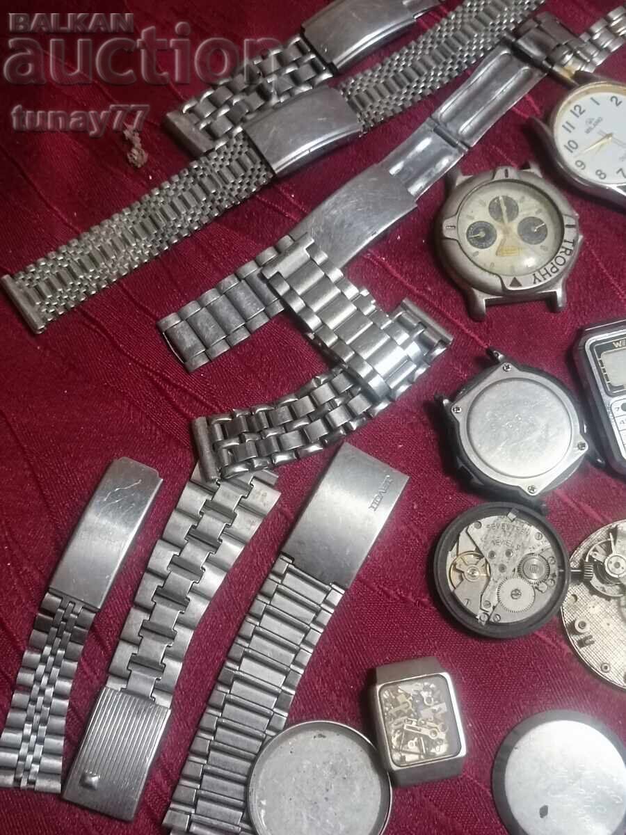 Delivery of Watches parts bracelets movements