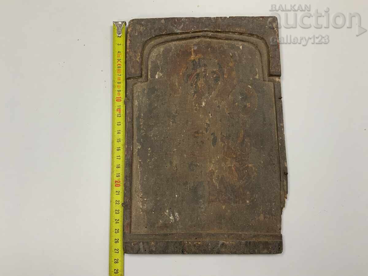 Antique icon center triptych Tryavna