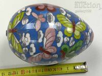 Egg cell enamel metal