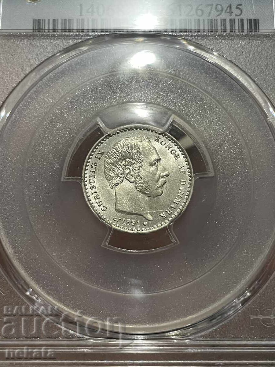 Дания, 25 оре 1891 г. MS67 PCGS TopPop с цена € 400.00 | 782.33 лв. Дания, 25 оре 1891 г. MS67 PCGS TopPop с цена € 400.00 | 782.33 лв.