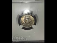 Румъния, 50 бани 1900 г. MS64 NGC - Рядка в качество