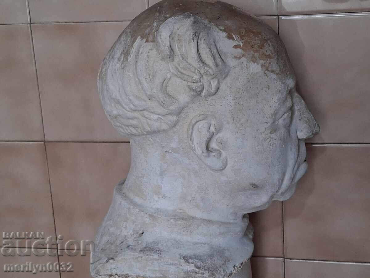 Δημοπρασία Προτομή του Μάο Τσε Τουνγκ από την περίοδο του Στάλιν, γύψινο ομοίωμα