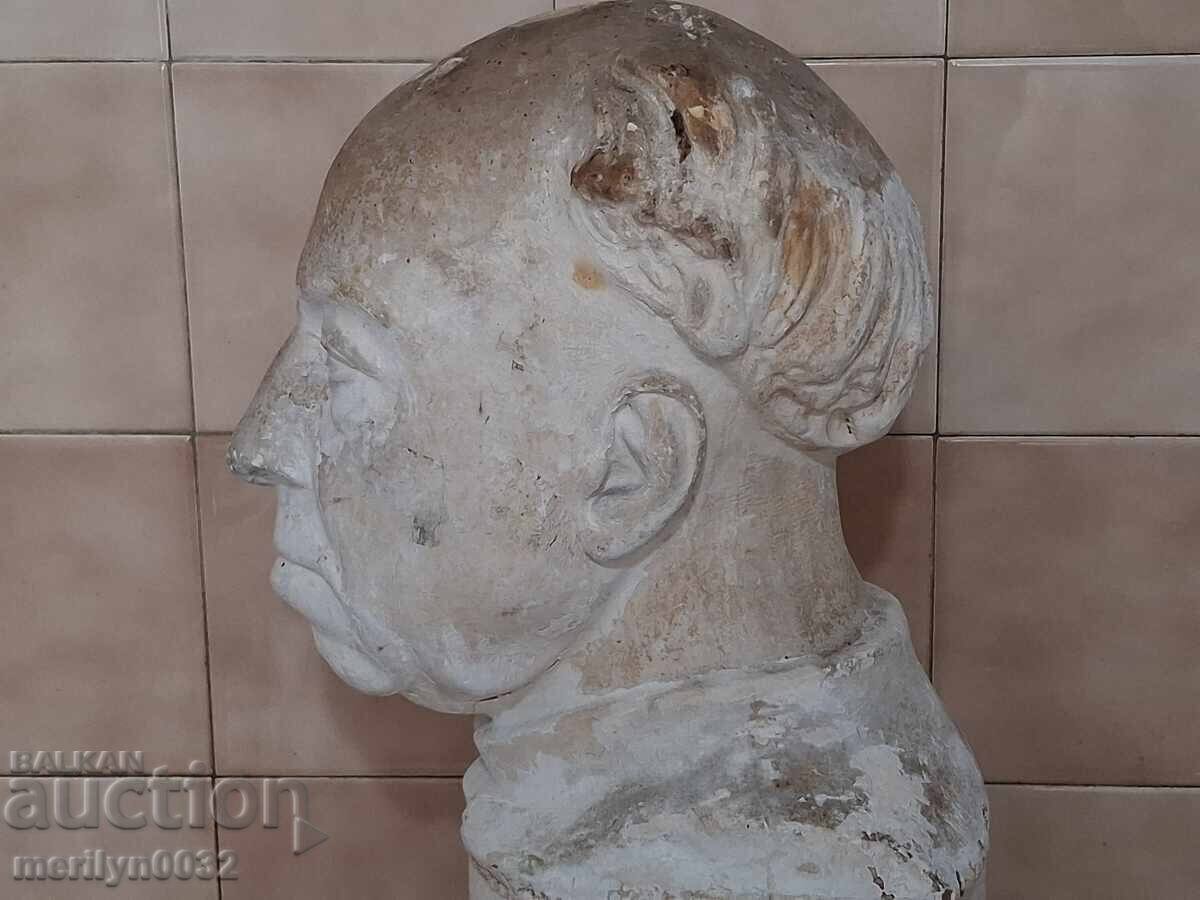 Προτομή του Μάο Τσε Τουνγκ από την περίοδο του Στάλιν, γύψινο ομοίωμα