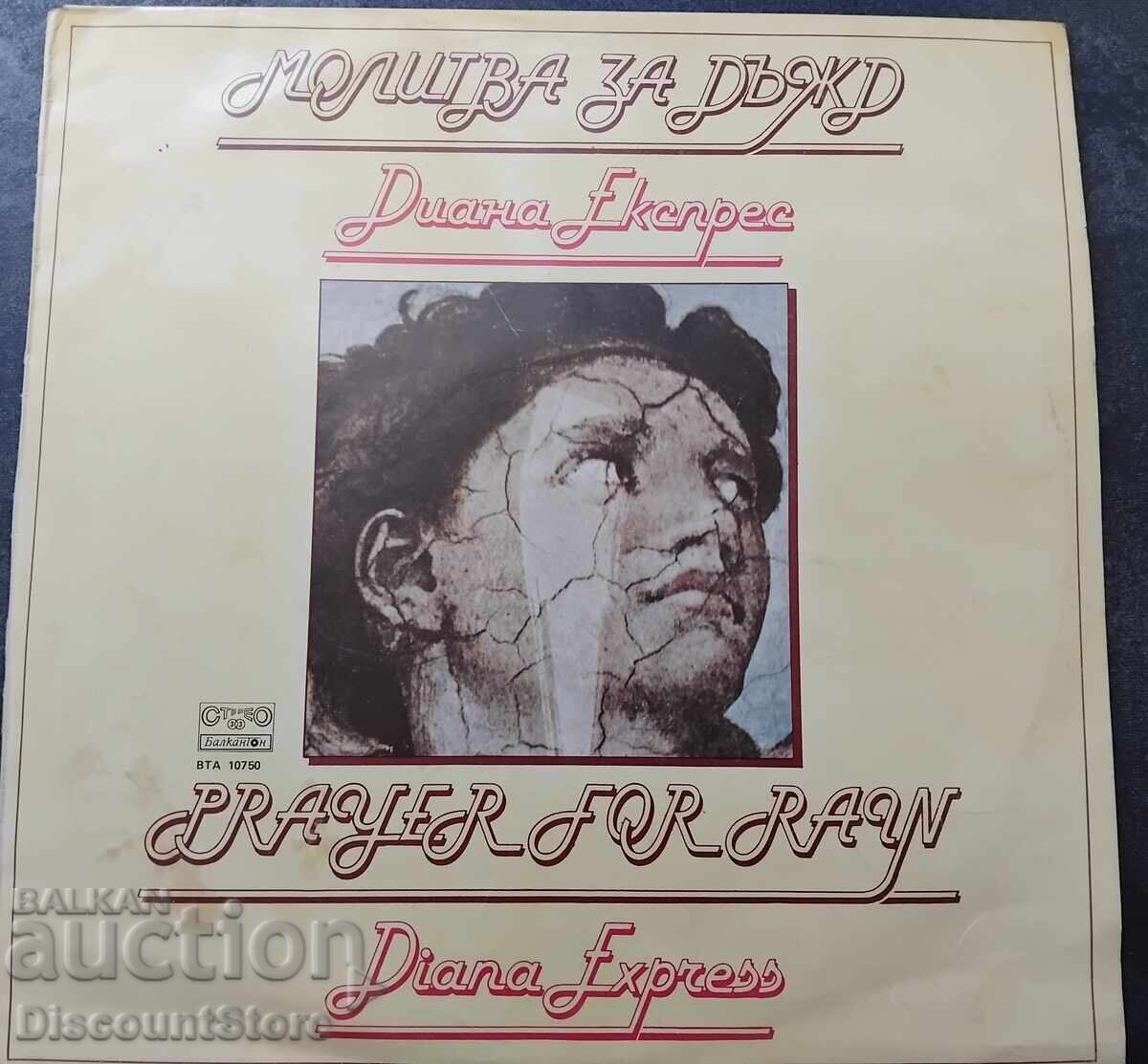 Disc „Rugăciune pentru ploaie“, Diana Express
