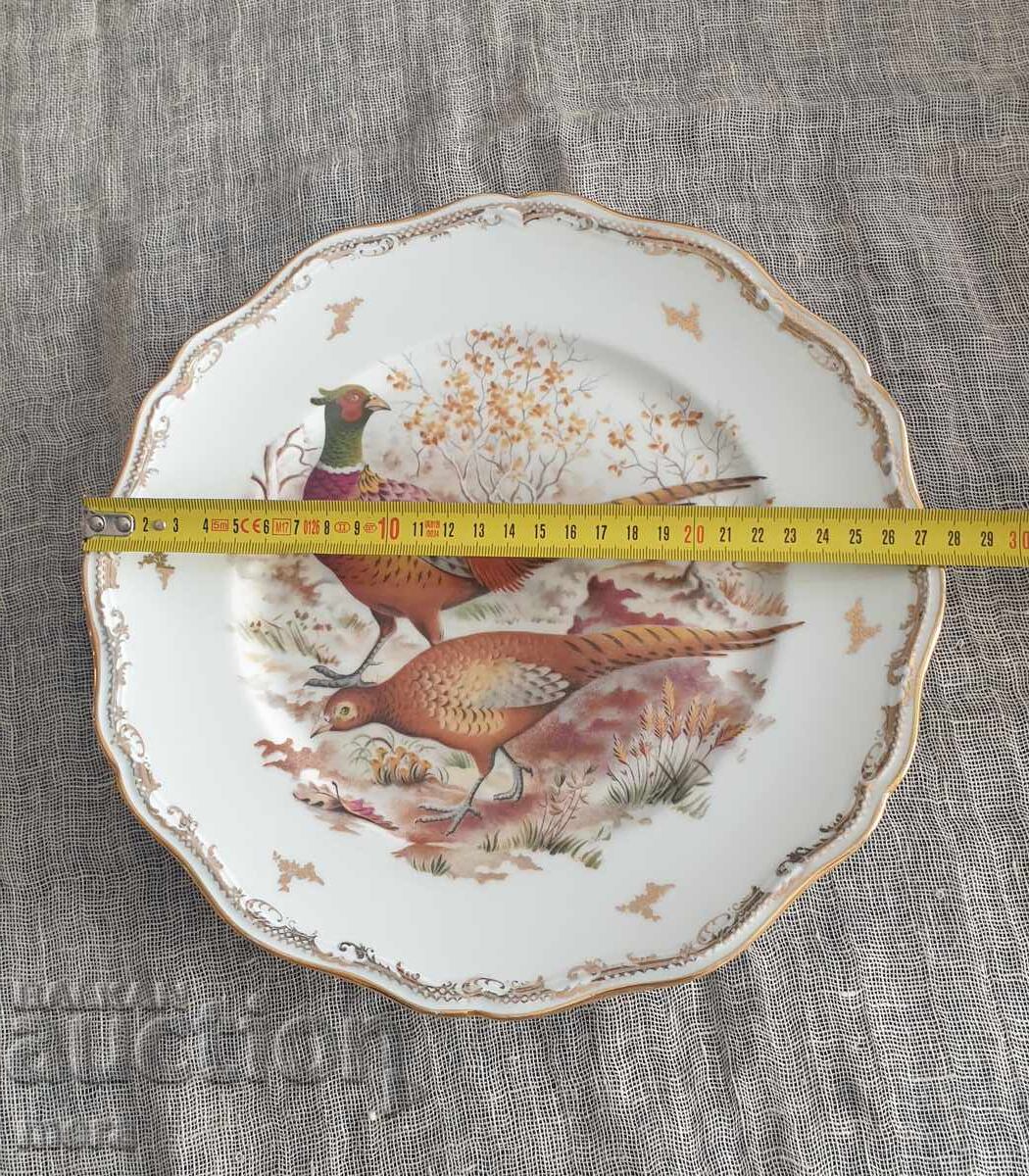 Limoges porcelain plate-platter with price € 35.00 | 68.45 BGN
