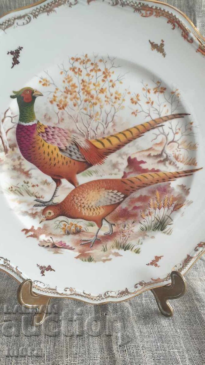 Auction  Limoges porcelain plate-platter