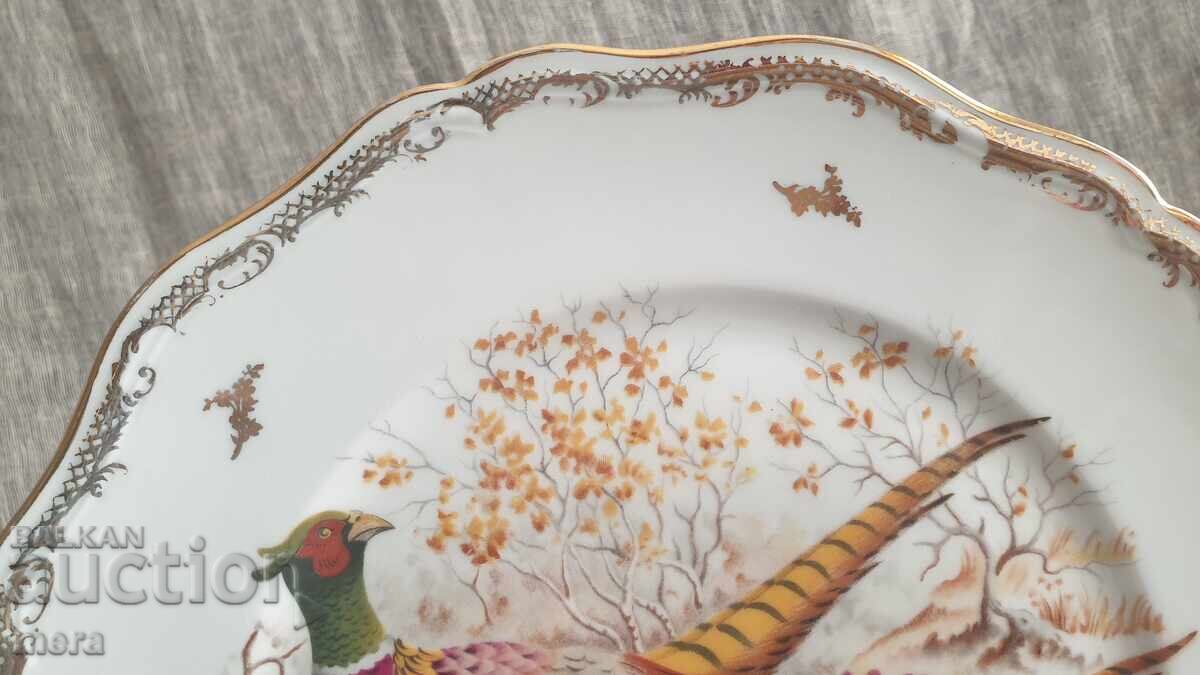 Delivery of Limoges porcelain plate-platter