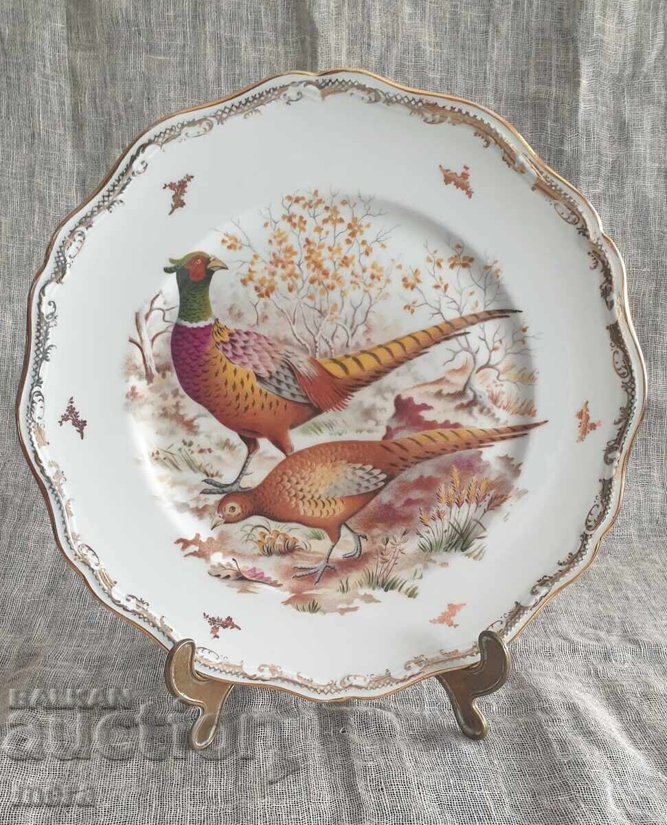 Limoges porcelain plate-platter