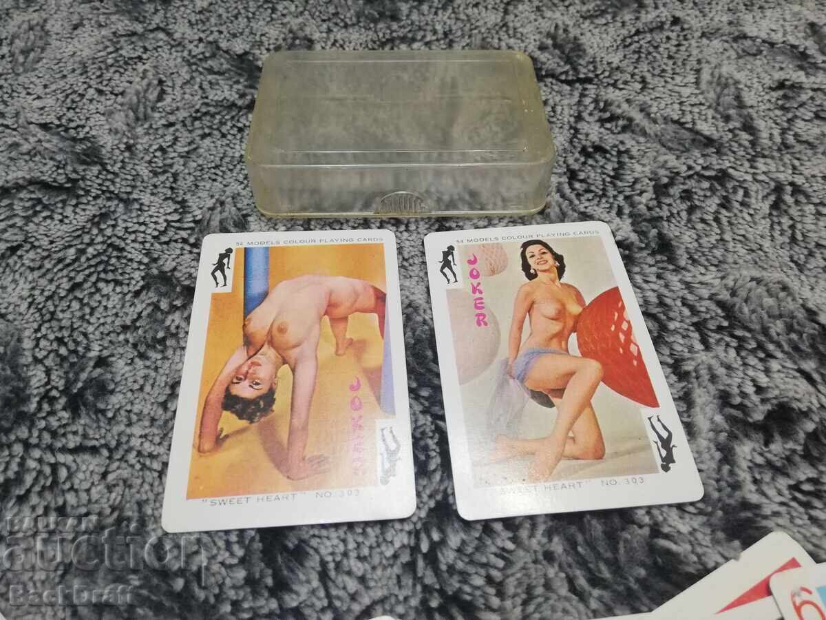 Vintage erotic cards, playing deck SWEET HEART NO.303 with price € 24.90 | 48.70 BGN