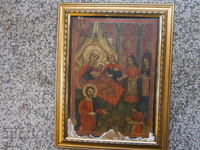 Veche icoană bulgărească sec. XVIII-XIX