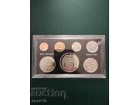 Set de monede proof Noua Zeelandă 1973