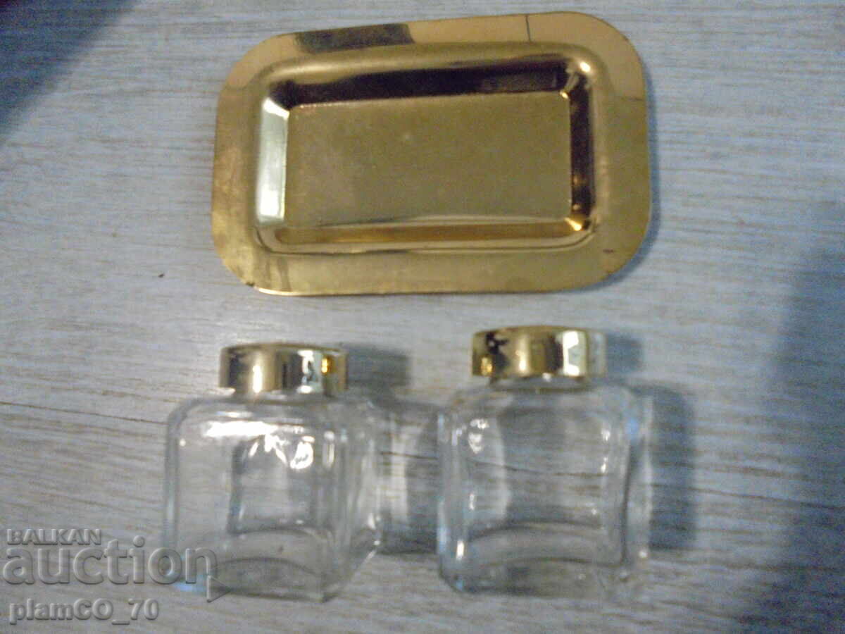 Аукцион №*8601 Винтидж комплект SCANDIA GULD – две мини солнички