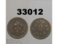 Elveția 2 rapen 1850