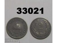 Hungary 2 fillers 1895