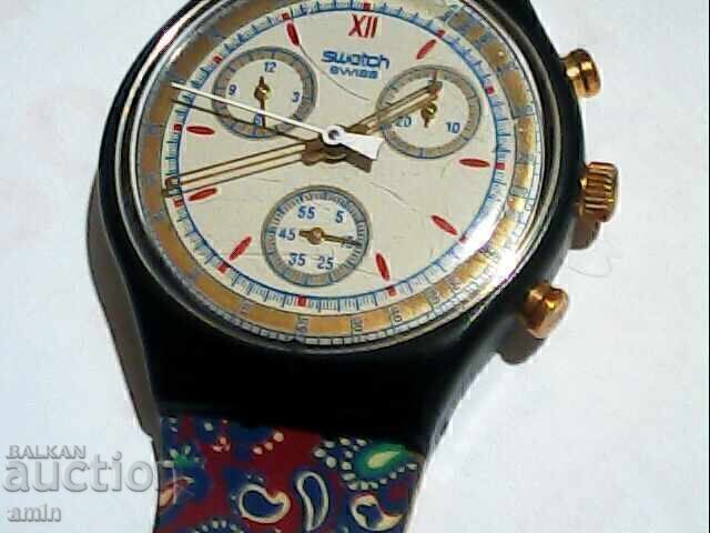 kрасив 4асовник  SWATCH 22 камака кло4о държател сва4 с цена € 20.00 | 39.12 лв.