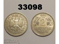ΟΔΓ Γερμανία 2 μάρκα 1951 F