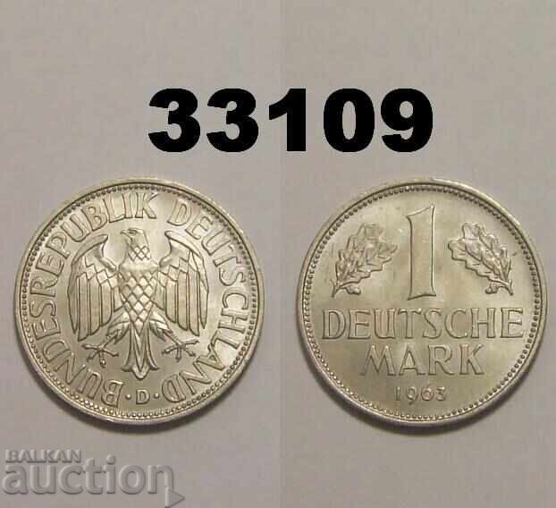 RFG Germania 1 marcă 1963 D