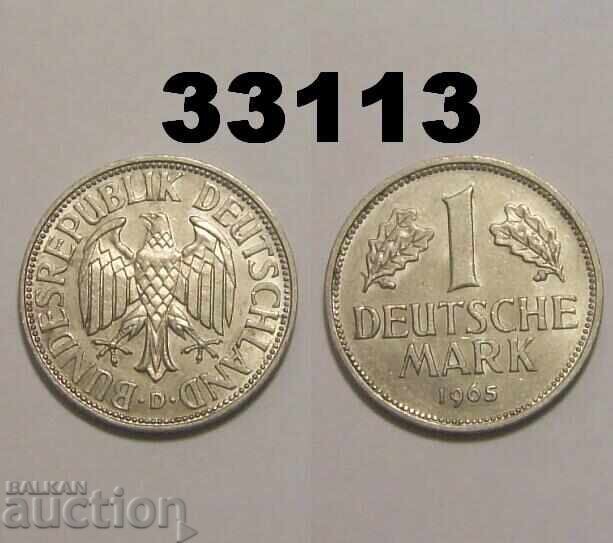 RFG Germania 1 marcă 1965 D