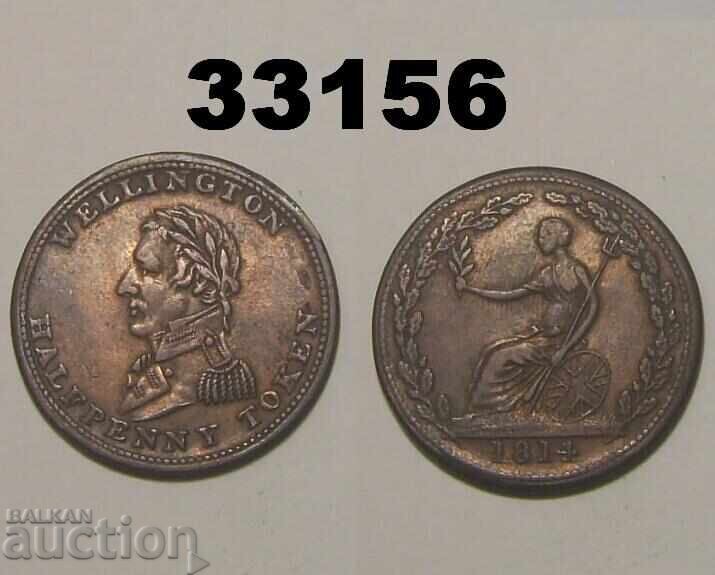 Καναδάς Wellington 1/2 penny 1814 Lower Canada