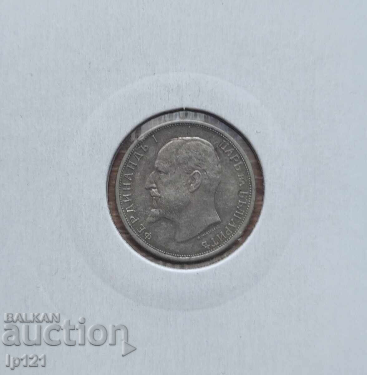 1 leu 1910 + 50 stotinki 1913 - 5