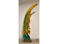 UNIQUE Vintage Lucite/Acrylic Feng Shui Elephant Sculpture