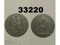 Lancashire Manchester 1/2 penny 1793 Anglia
