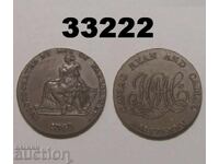 Dublin Camac Kyan și Camac 1/2 penny 1792