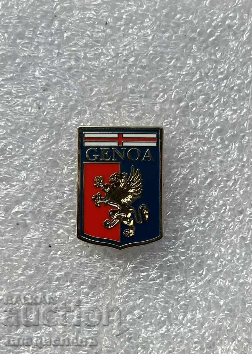 Insignă fotbal Italia Clubul de Fotbal GENOA