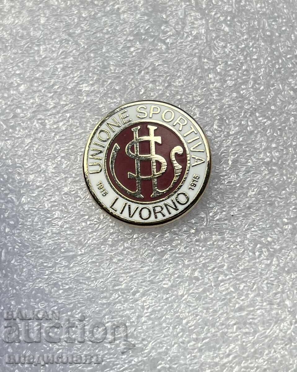 Insignă fotbal Italia Clubul de Fotbal LIVORNO