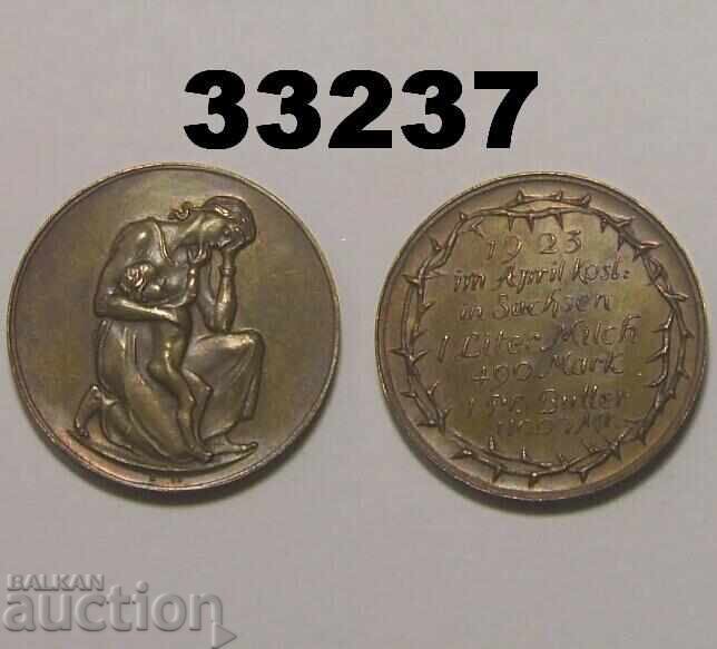 Medalie germană a foametei 1923 Inflație