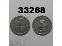 RR! Germania Warendorf 5 pfennig 1920 Notgeld