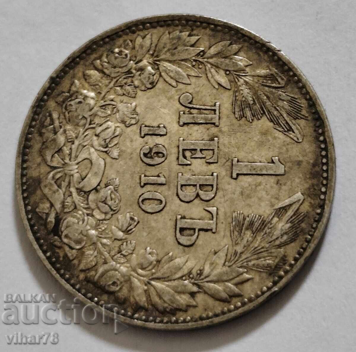 MONEDĂ DE ARGINT DE 1 LEU 1910 cu preț € 79.99 | 156.45 BGN