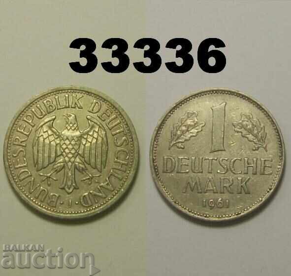 RFG Germania 1 marcă 1961 J RFG Germania 1 marcă 1961 J