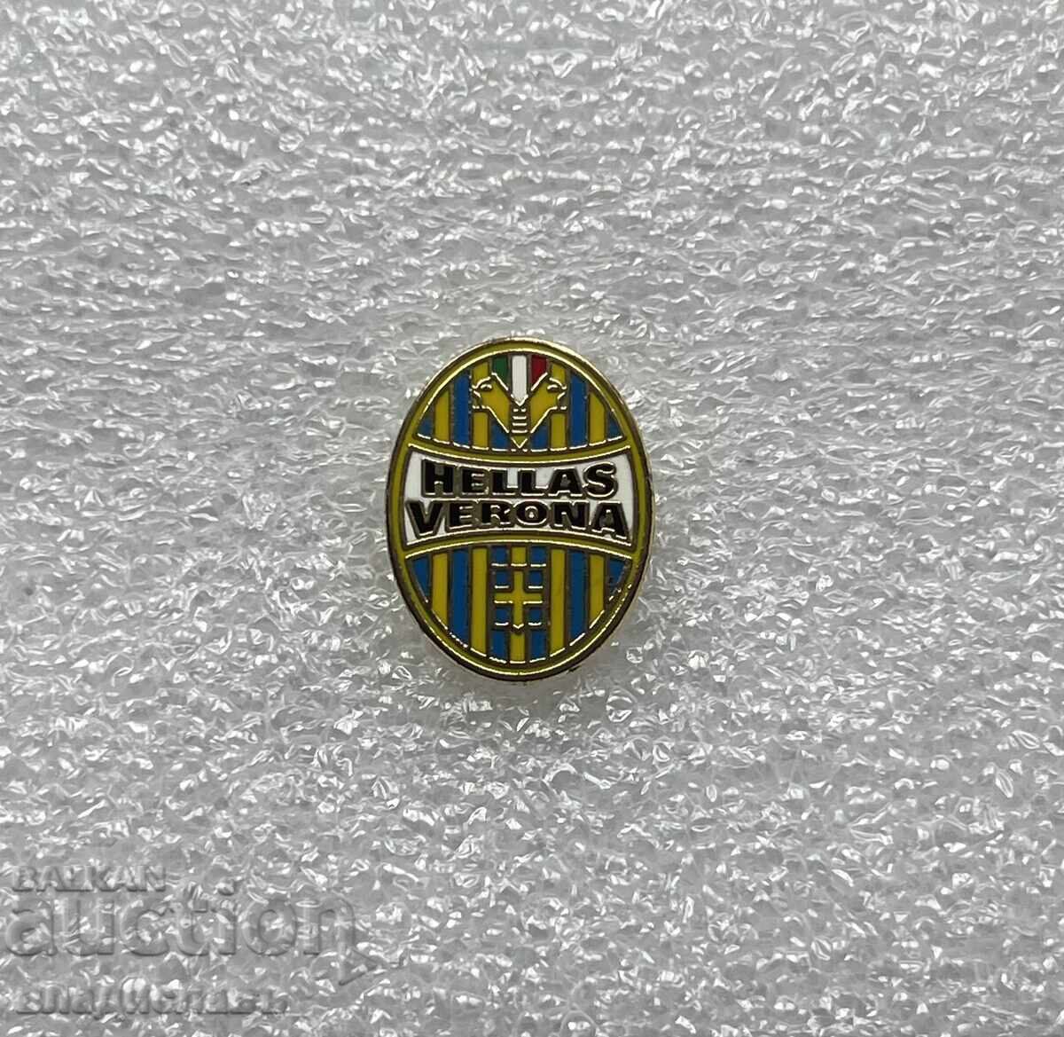 Football pin Italy Football Club VERONA