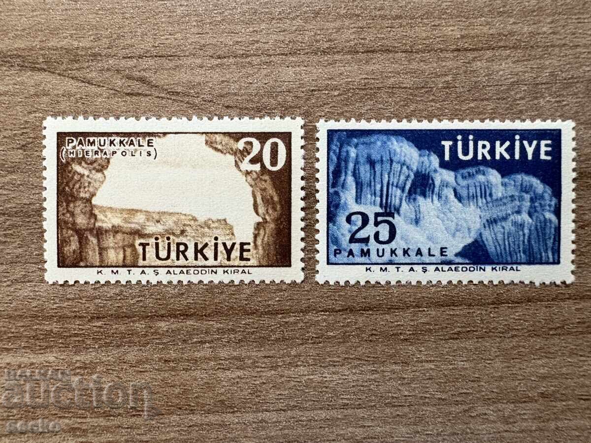 Τουρκία - Τουριστική διαφήμιση Παμούκκαλε (1958) MNH