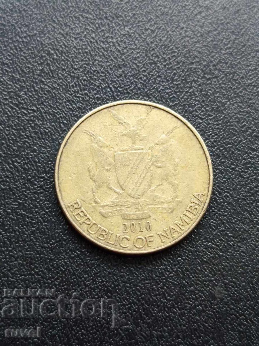 Namibia 1 dolar, 2010 cu preț € 0.80 | 1.56 BGN Namibia 1 dolar, 2010 cu preț € 0.80 | 1.56 BGN
