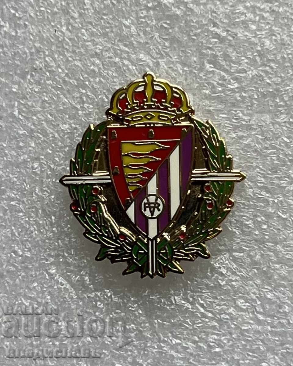 insignă fotbal Spania Clubul de Fotbal REAL VALLADOLID