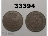 Дания 5 оре 1907 XF