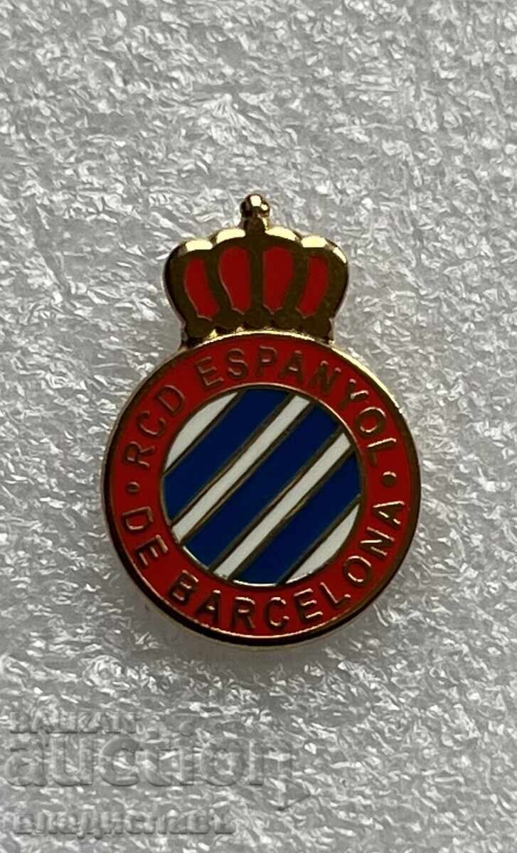Spain football pin badge ESPANYOL Football Club Spain football pin badge ESPANYOL Football Club