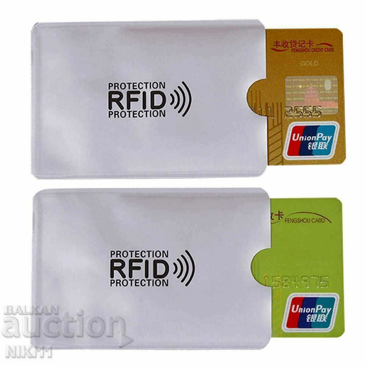 Auction  5 pcs. RFID Credit and Debit Card Protection Cases /c