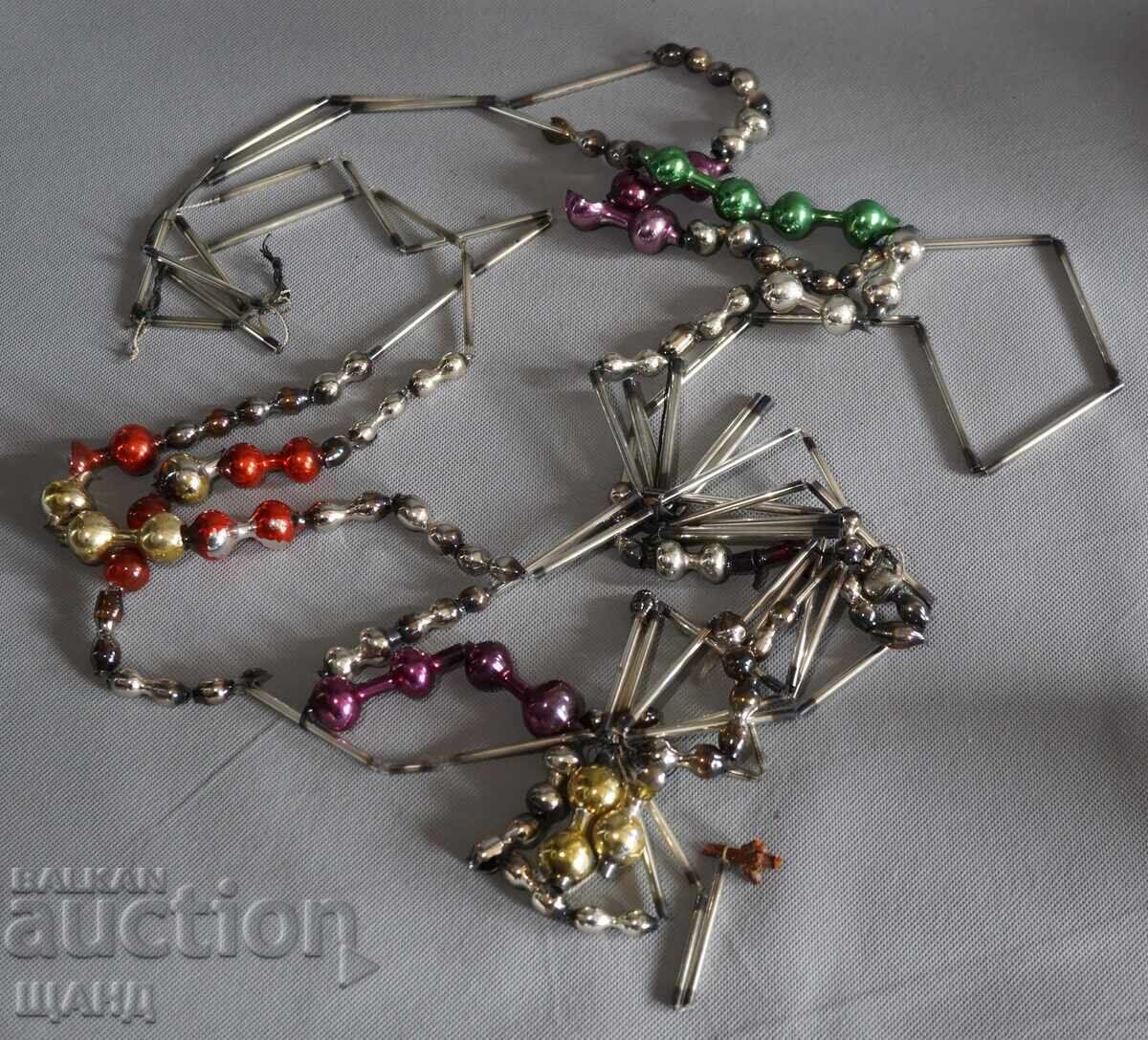 Regatul Bulgariei ghirlande din sticlă pentru decorațiuni de Anul Nou