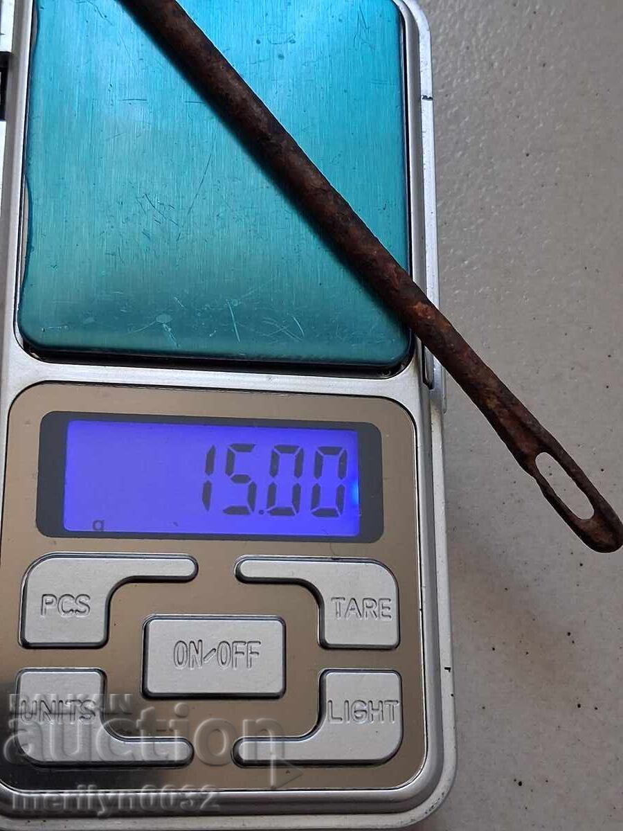 300-godishna igla za shiene na kozhi i mrezhi ot kovano zhelyazo - 5 300-godishna igla za shiene na kozhi i mrezhi ot kovano zhelyazo - 5