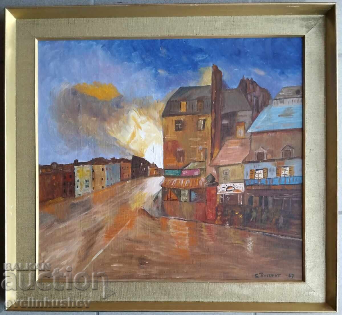 Pictură în ulei a artistului Sven Rostedt