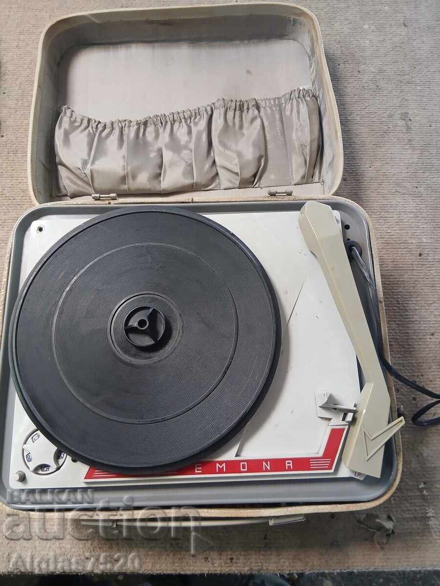 Gramofon vechi „Emona” - funcțional