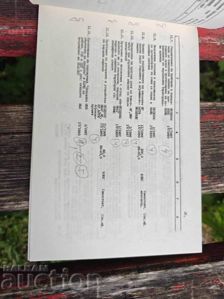 Licitație PLAN pentru cercetarea științifică a RPB Licitație PLAN pentru cercetarea științifică a RPB