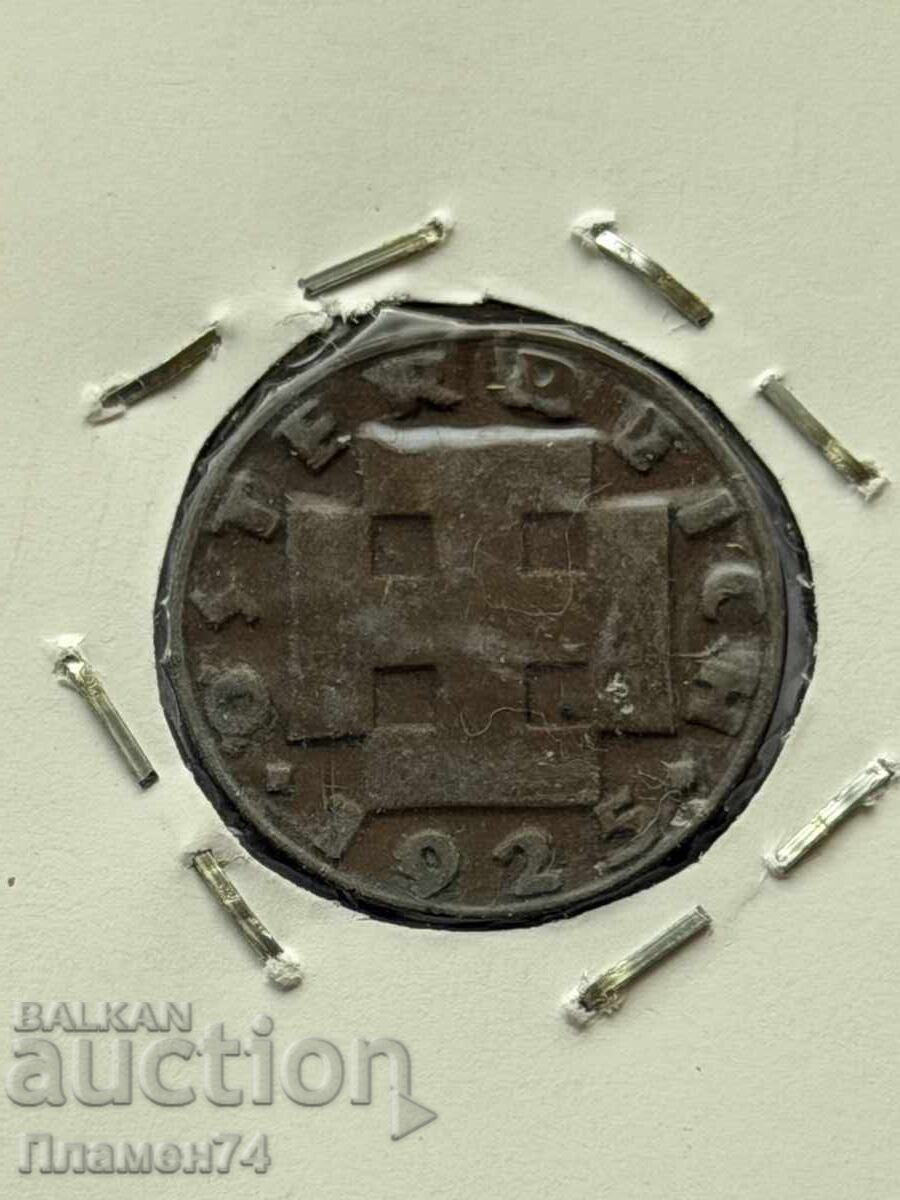 2 groschen 1925 Austria cu preț € 1.00 | 1.96 BGN
