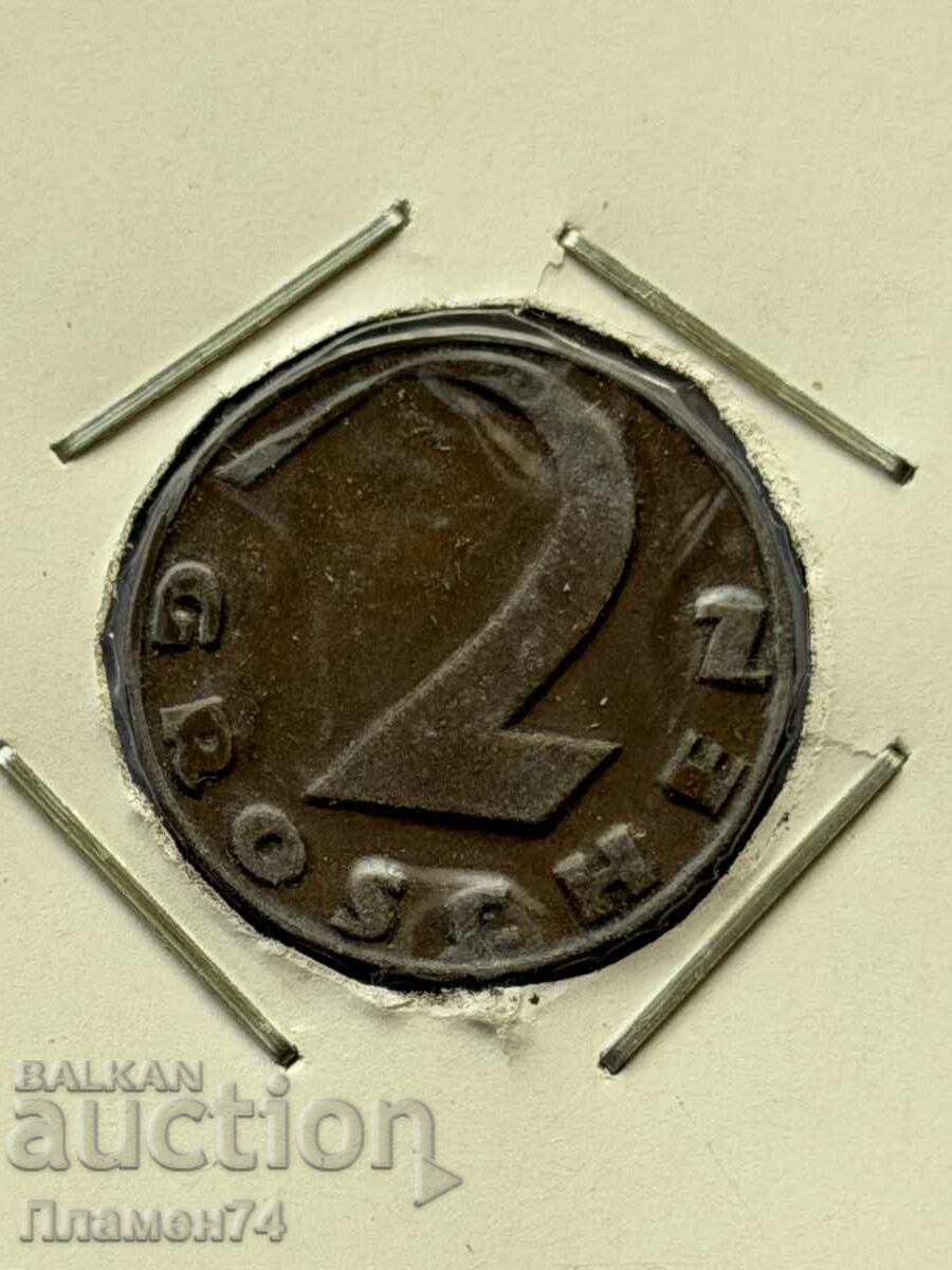 2 groschen 1925 Austria
