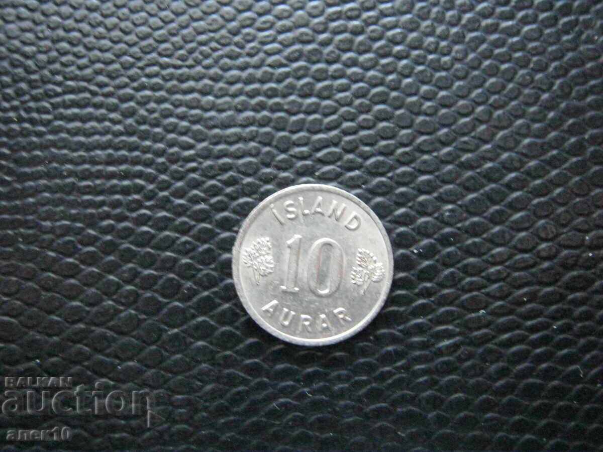 Ισλανδία 10 aurar 1963 π Ισλανδία 10 aurar 1963 π
