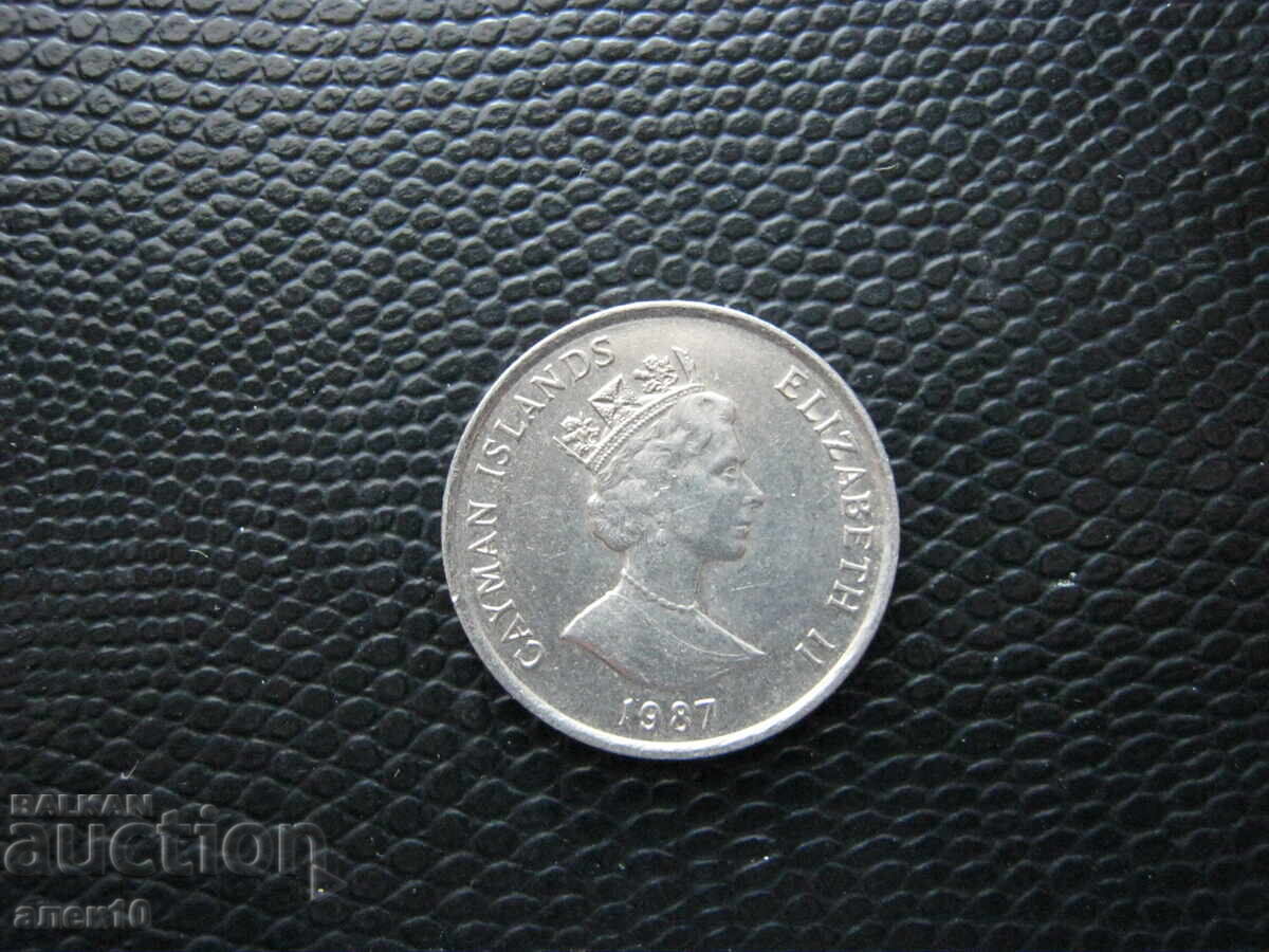 Cayman 25 cenți 1987 p cu preț € 0.40 | 0.78 BGN