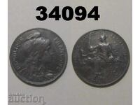 Franța 5 centime 1914